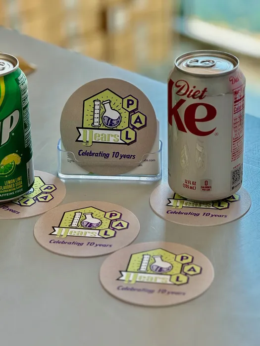 CustomStickersNow.Com - Super Absorbent Bar Coaster