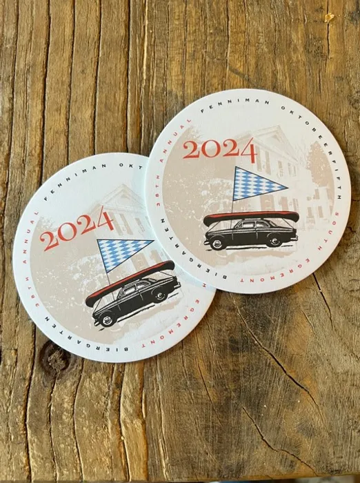 CustomStickersNow.Com - Pulpboard Coasters