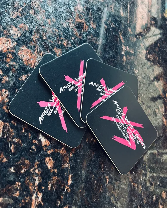 CustomStickersNow.Com - Super Absorbent Bar Coaster