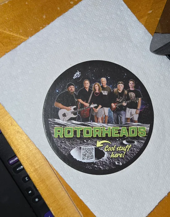 CustomStickersNow.Com - Pulpboard Coasters