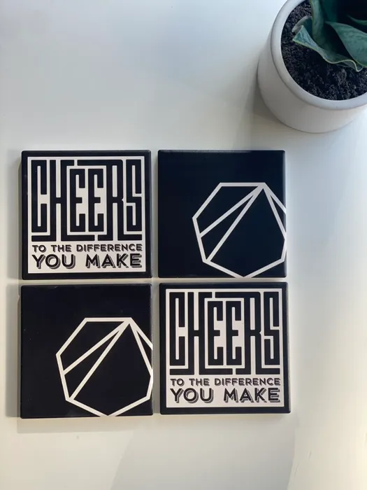 CustomStickersNow.Com - Ceramic Coasters