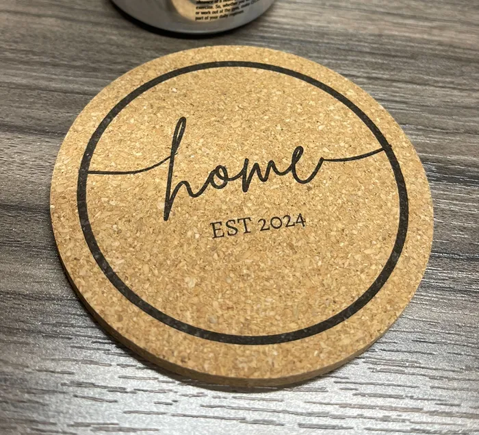 CustomStickersNow.Com - Cork Coasters