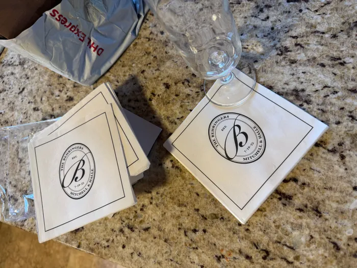 CustomStickersNow.Com - Custom Paper Beverage Napkin