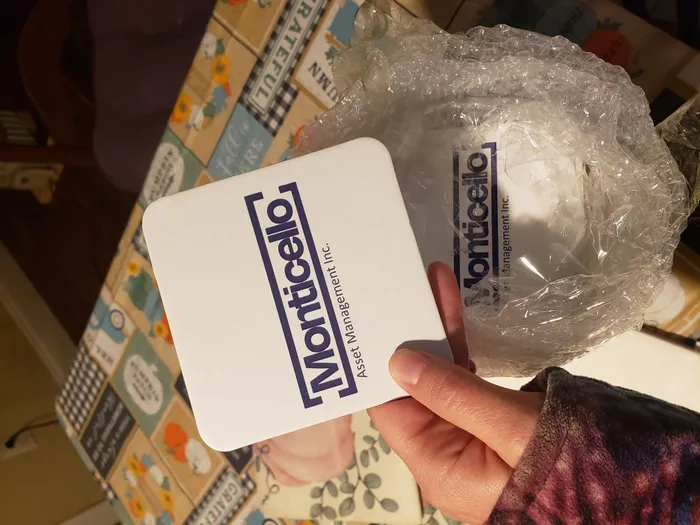 CustomStickersNow.Com - Pulpboard Coasters