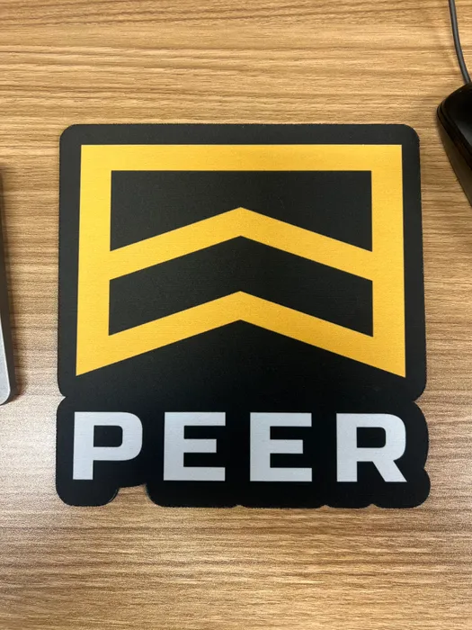 CustomStickersNow.Com - Custom Shape Die Cut Mouse Pad