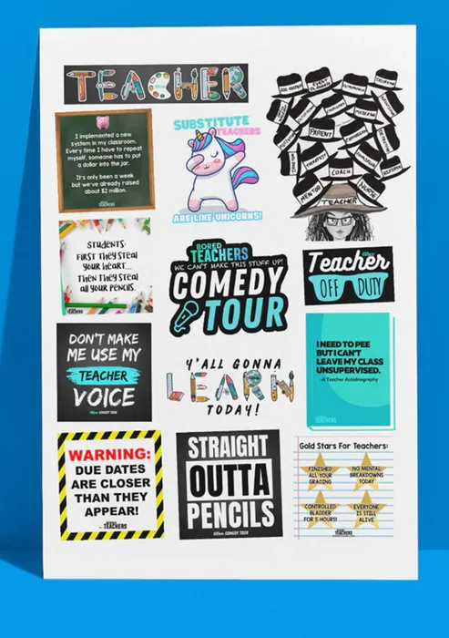 CustomStickersNow.Com - Stickers Sheets