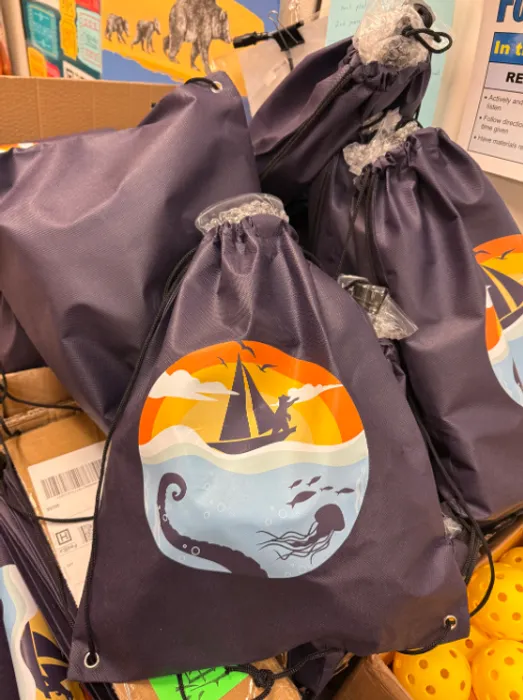 CustomStickersNow.Com - Custom Non-Woven Drawstring Bag