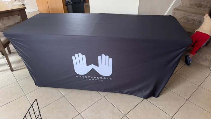 CustomStickersNow.Com - Custom Rectangle Table Covers