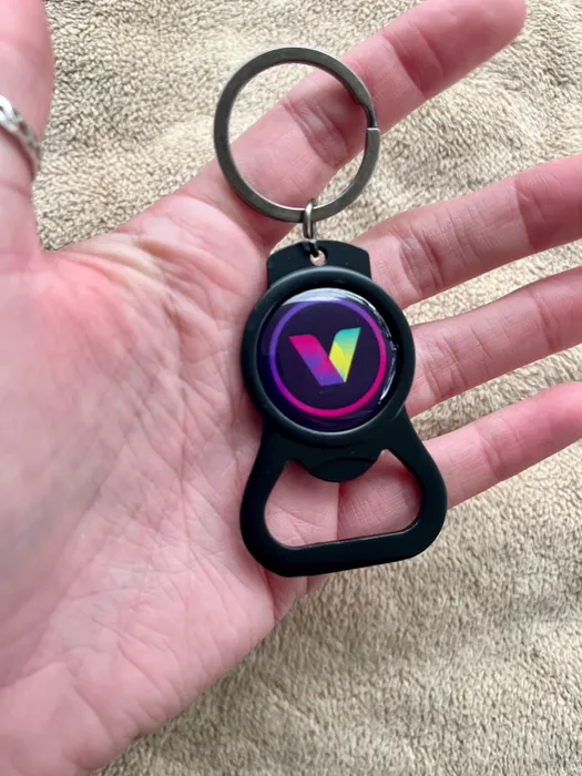 CustomStickersNow.Com - Black Alloy Bottle Opener