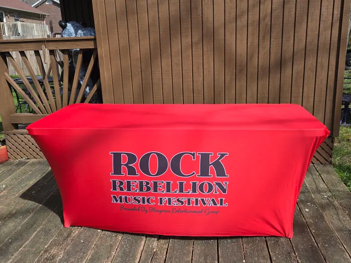 CustomStickersNow.Com - Custom Rectangle Table Covers