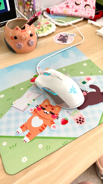 CustomStickersNow.Com - Custom Printed Rectangular Mouse Pad