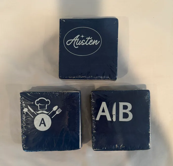 CustomStickersNow.Com - Custom Beverage Napkin