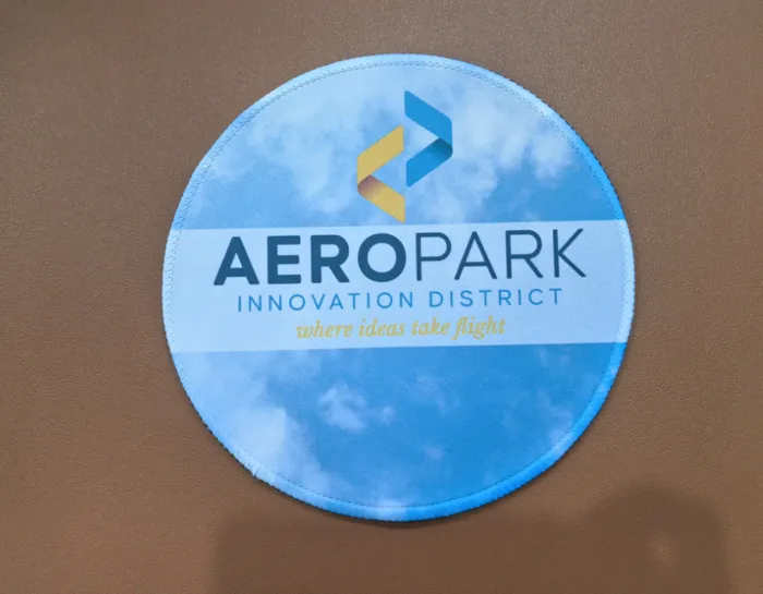 CustomStickersNow.Com - Custom Round Mouse Pad