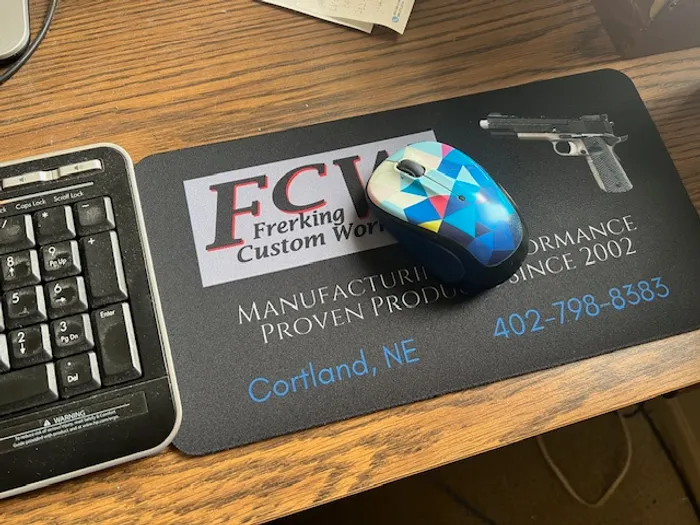 CustomStickersNow.Com - Custom Printed Rectangular Mouse Pad