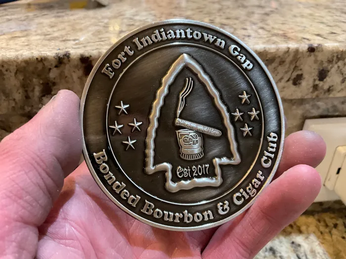 CustomStickersNow.Com - 3D Challenge Coin