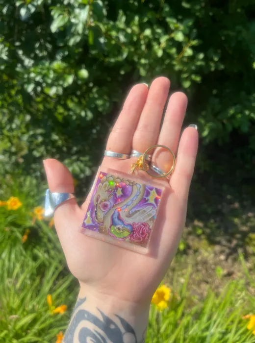 CustomStickersNow.Com - Acrylic Keychain