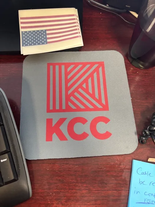 CustomStickersNow.Com - Custom Square Mouse Pad