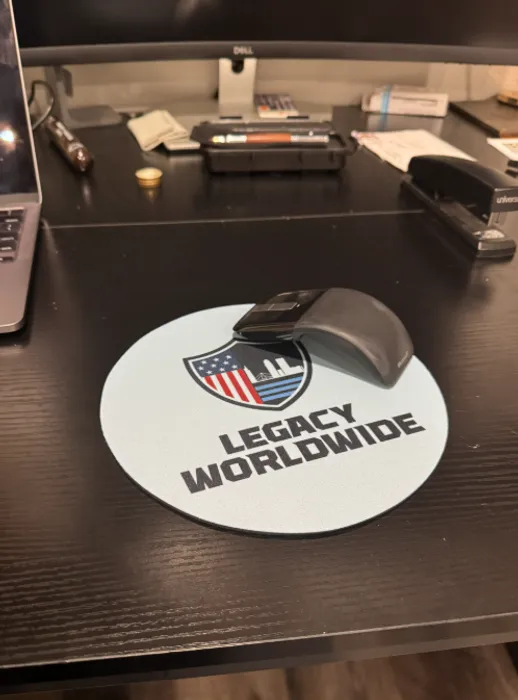 CustomStickersNow.Com - Custom Round Mouse Pad