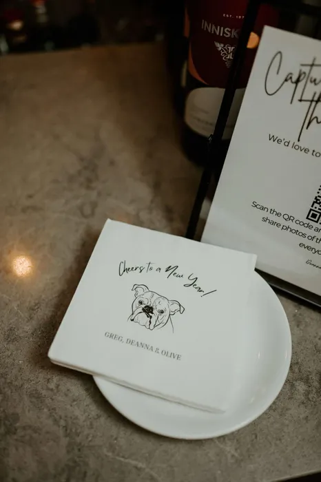 CustomStickersNow.Com - Custom Beverage Napkin