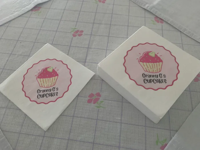 CustomStickersNow.Com - Custom Beverage Napkin