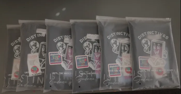 CustomStickersNow.Com - Zipper Frosted Bag