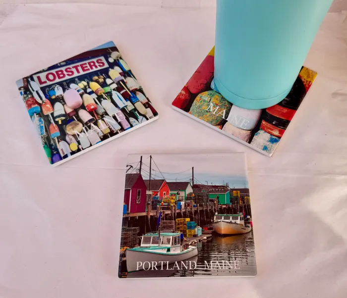 CustomStickersNow.Com - Ceramic Coasters