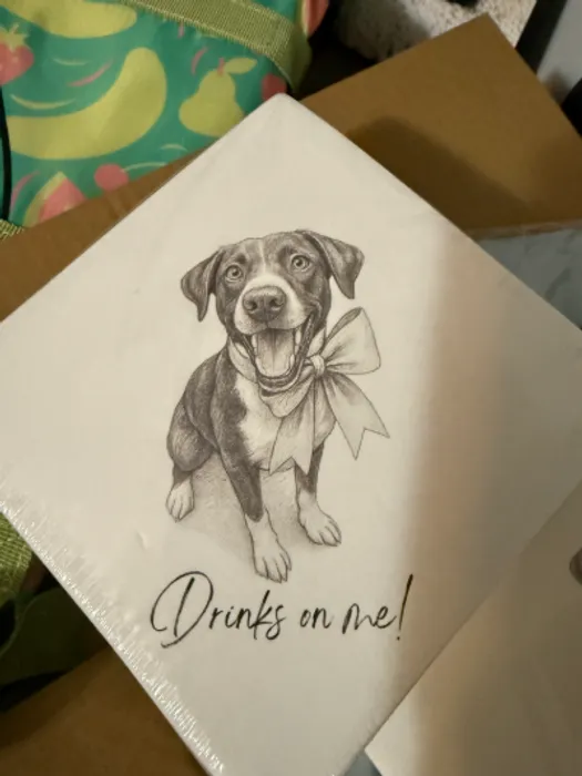 CustomStickersNow.Com - Custom Beverage Napkin