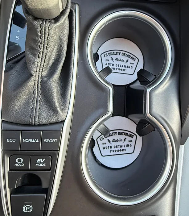 CustomStickersNow.Com - Car Coaster