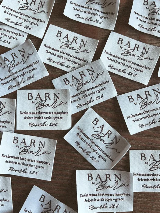 CustomStickersNow.Com - Woven Labels