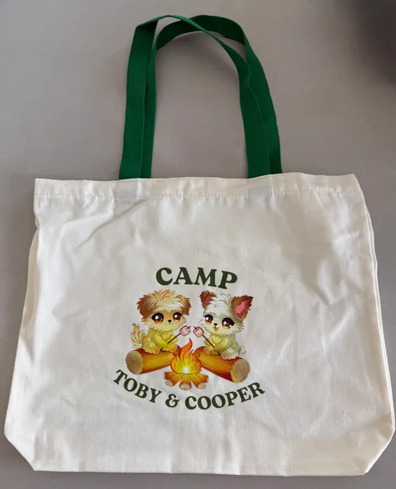 CustomStickersNow.Com - Custom Natural Cotton Tote Bag