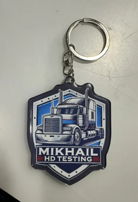 CustomStickersNow.Com - Acrylic Keychain