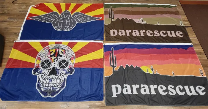 CustomStickersNow.Com - Rectangle Flag