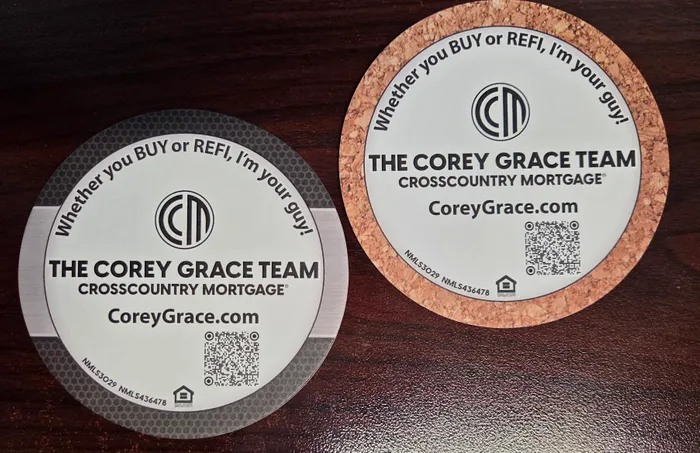 CustomStickersNow.Com - Pulpboard Coasters