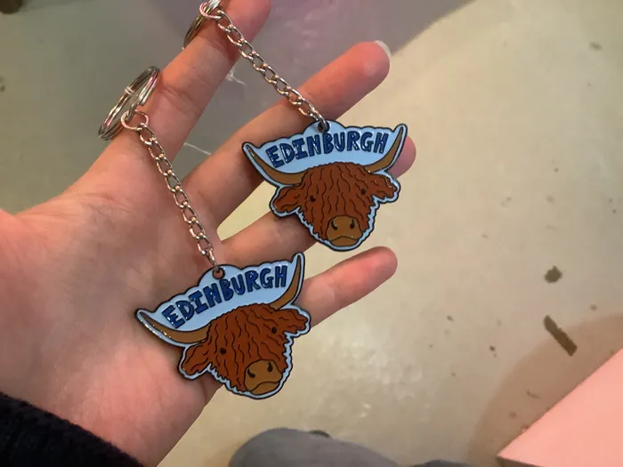 CustomStickersNow.Com - Metal Keychain