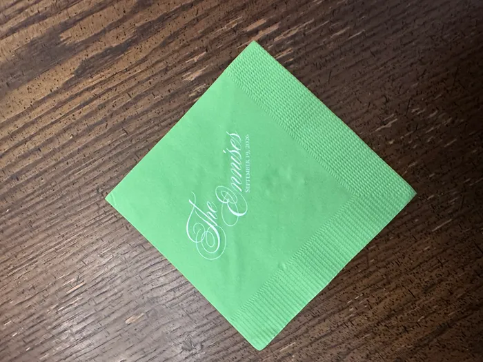 CustomStickersNow.Com - Custom Paper Beverage Napkin