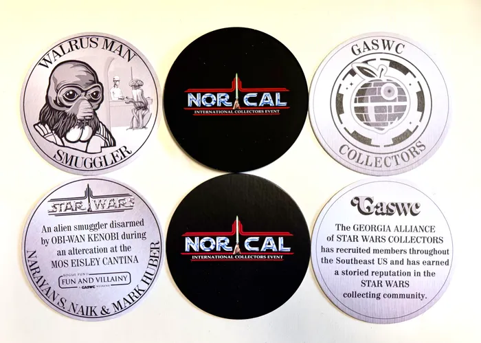 CustomStickersNow.Com - Pulpboard Coasters