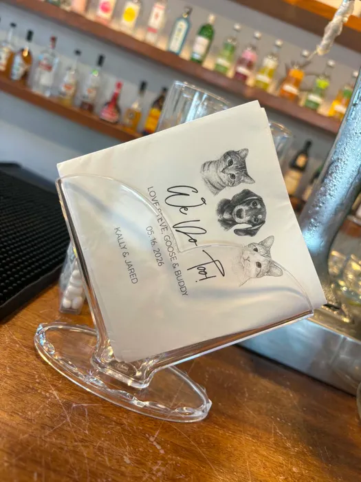 CustomStickersNow.Com - Custom Paper Beverage Napkin
