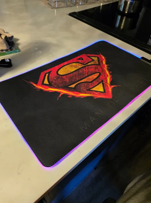 CustomStickersNow.Com - Custom RGB LED Mouse Pad