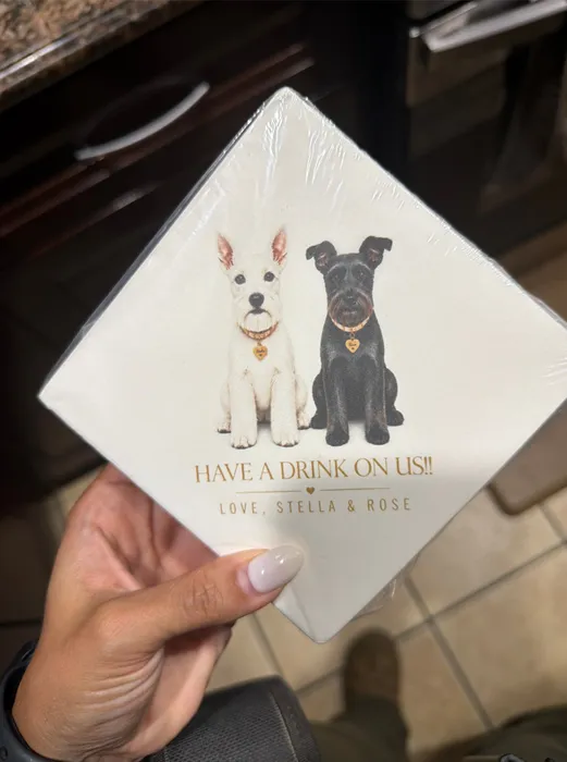 CustomStickersNow.Com - Custom Paper Beverage Napkin