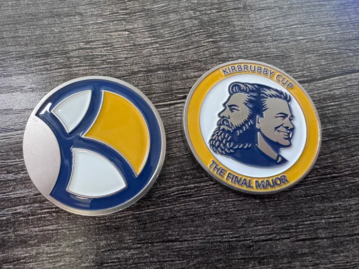 CustomStickersNow.Com - Soft Enamel Golf Ball Markers