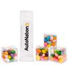 4 Cube Acetate Gift Box with Gourmet Jelly Beans 