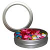 Candy Window Tin Short Round 