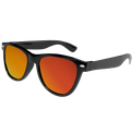 Makrolon Mirrored Sunglasses Red