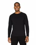 Unisex Impact Long-Sleeve T-Shirt BLACK
