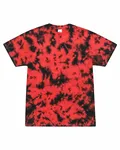 Tie-Dye Crystal Wash T-Shirt CRYSTAL RED