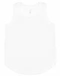 Girls' Relaxed Tank WHITE