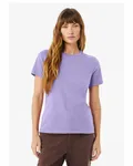 Bella + Canvas Ladies' Relaxed Heather CVC Short-Sleeve T-Shirt HTHR DRK LAVENDR
