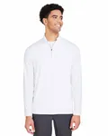 Men's You-V Quarter-Zip BRIGHT WHITE
