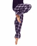 Youth Polyester Flannel Pant PURPLE