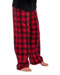 Youth Polyester Flannel Pant RED